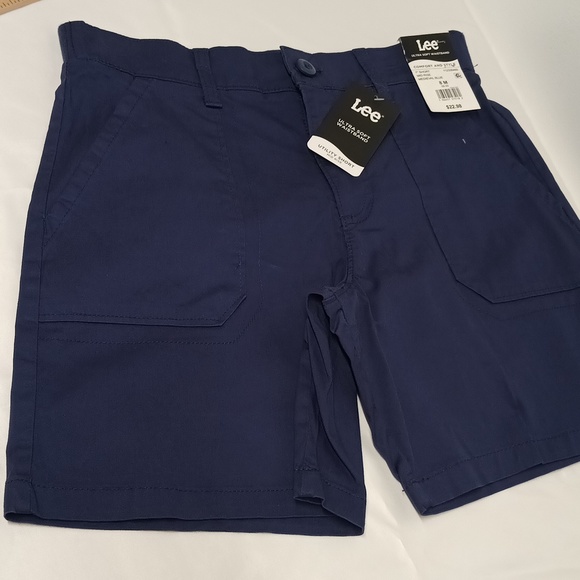 NWT Lee ultra soft waistband mid-rise short women's Sz 8 (medium) New - Picture 11 of 12